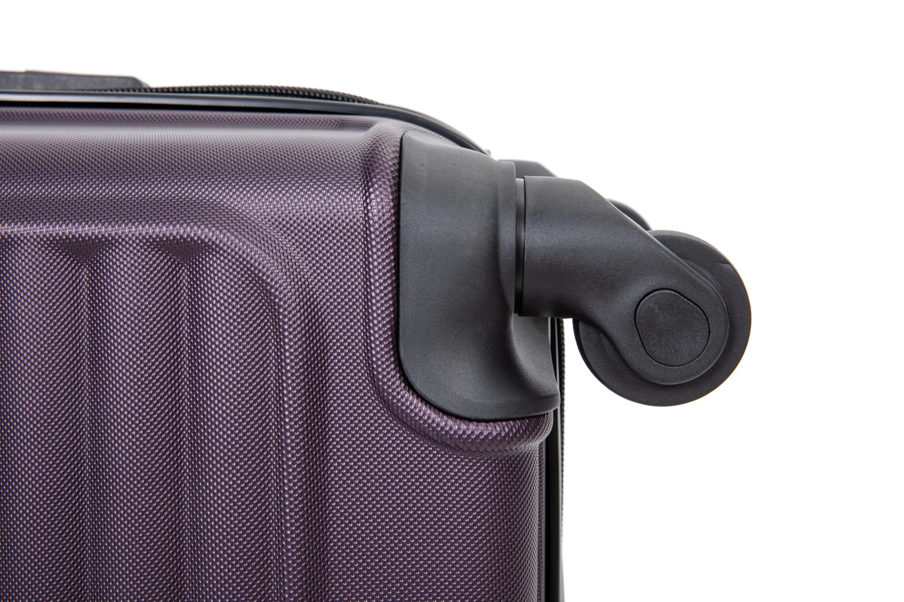 20" Carry on Luggage Lightweight Suitcase, Spinner Wheels, Purple