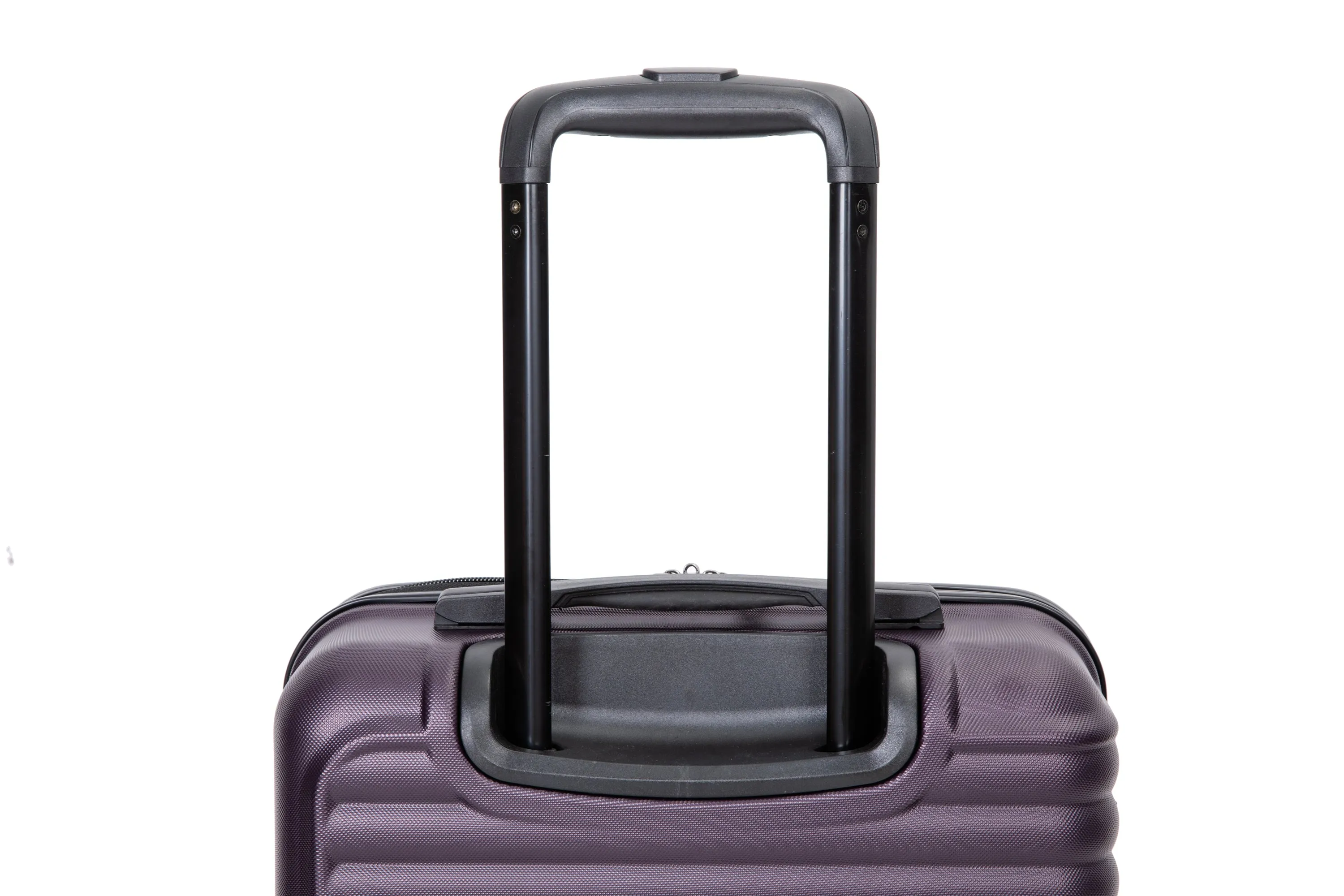 20" Carry on Luggage Lightweight Suitcase, Spinner Wheels, Purple