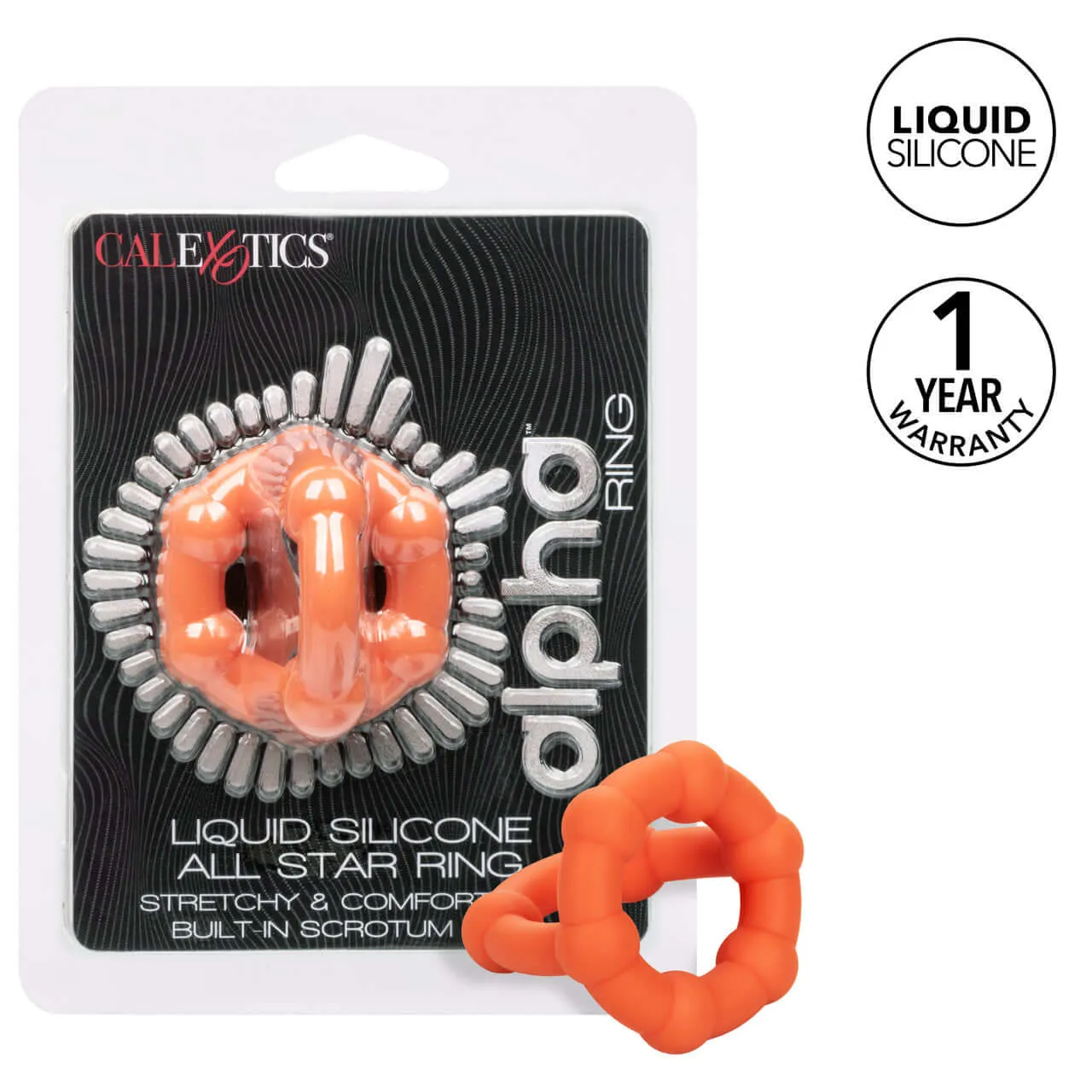 Alpha Liquid Silicone All Star Ring