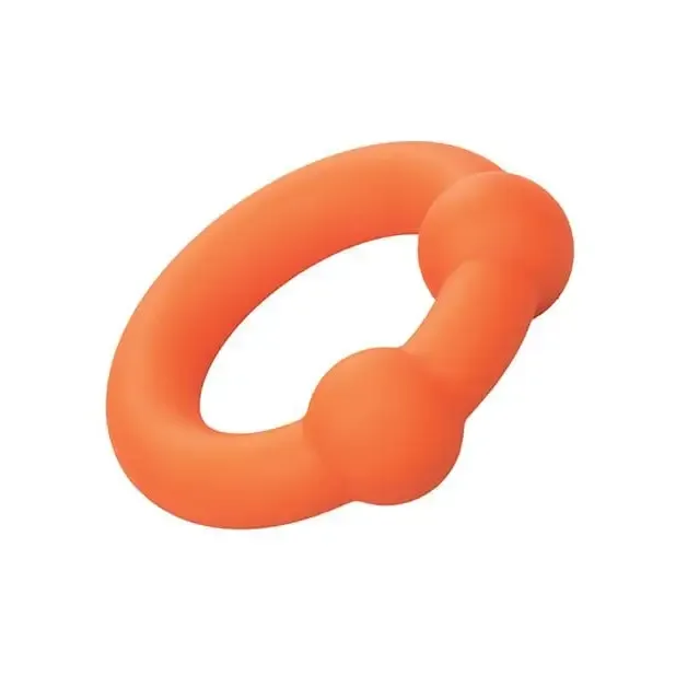 Alpha Liquid Silicone Dual Ball Ring