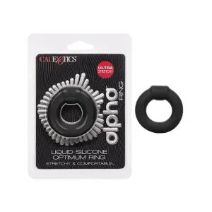 Alpha Liquid Silicone Optimum Ring - Black