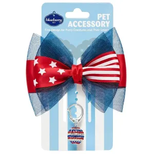 American Flag Collar Accessory Set