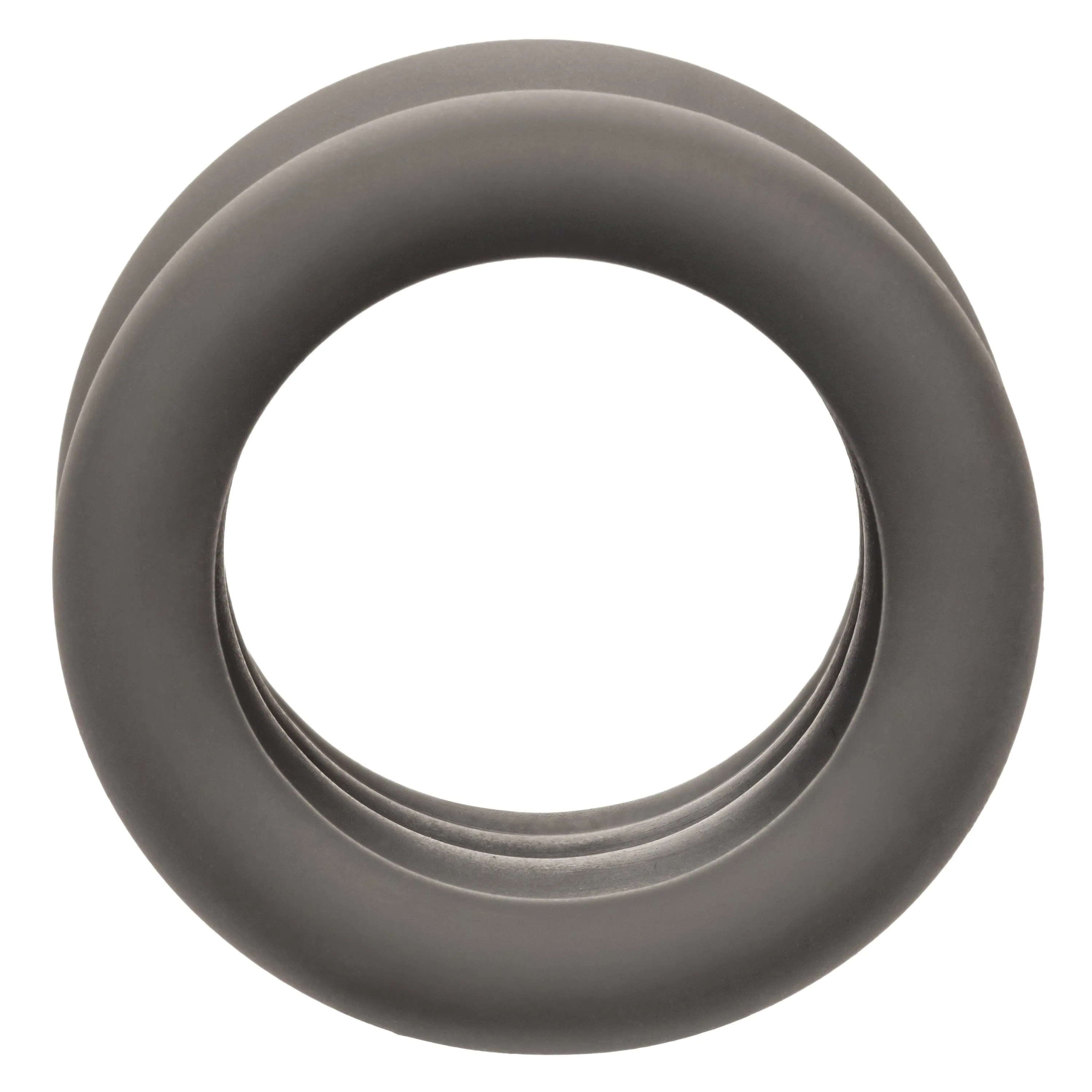 California Exotics - Alpha Liquid Silicone Scrotum Cock Ring (Gray)