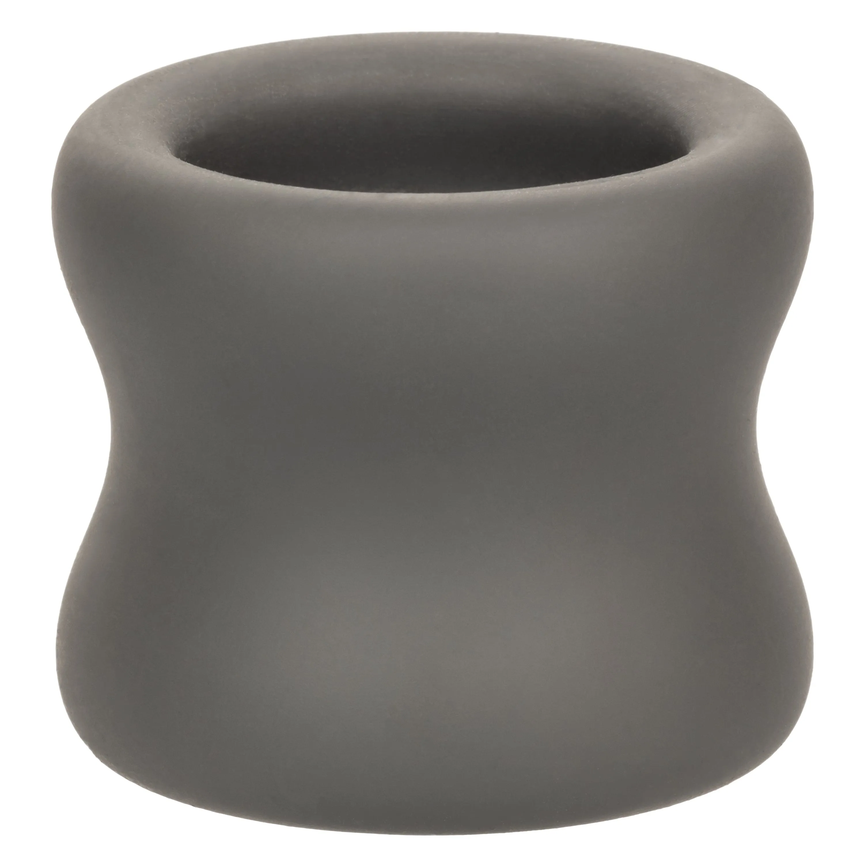 California Exotics - Alpha Liquid Silicone Scrotum Cock Ring (Gray)