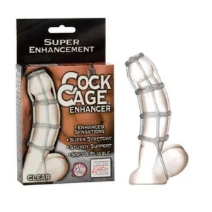 California Exotics - Rubber Cock Cage Enhancer (Clear)