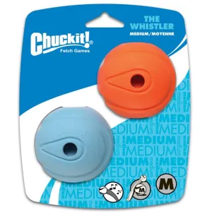 Chuckit The Whistler Fetch Balls 2 Sizes