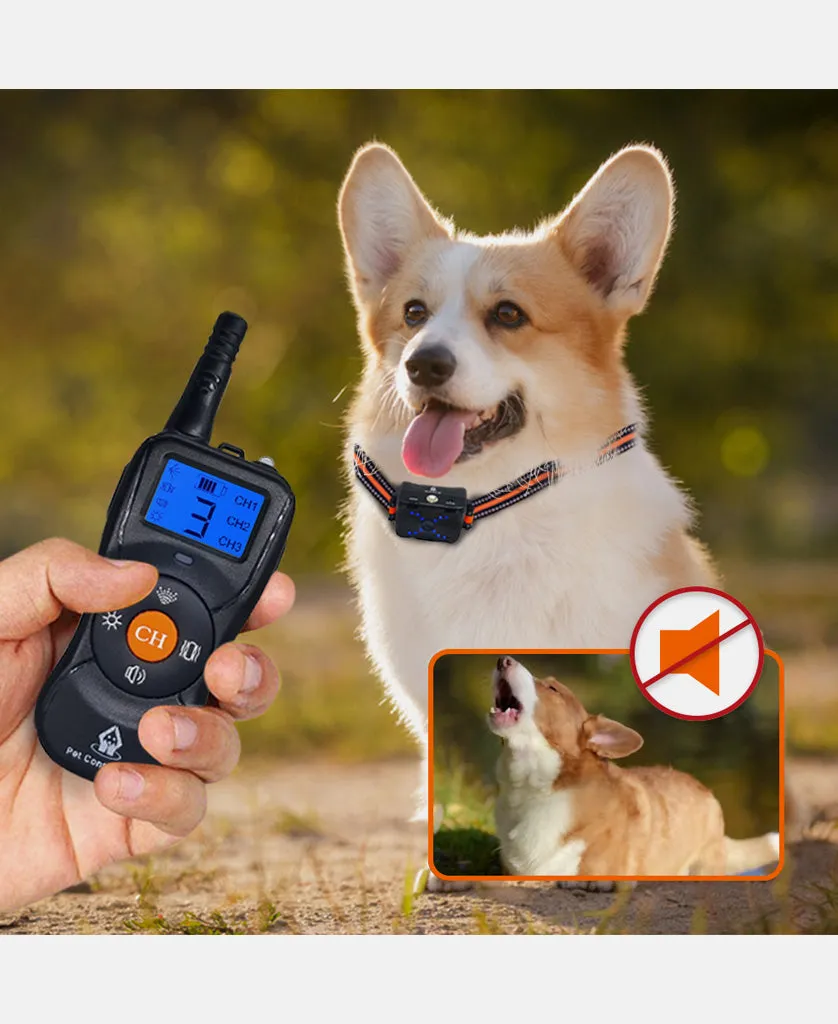 Citronella Spray Dog Collar for Bark Control with Remote Dog Trainer