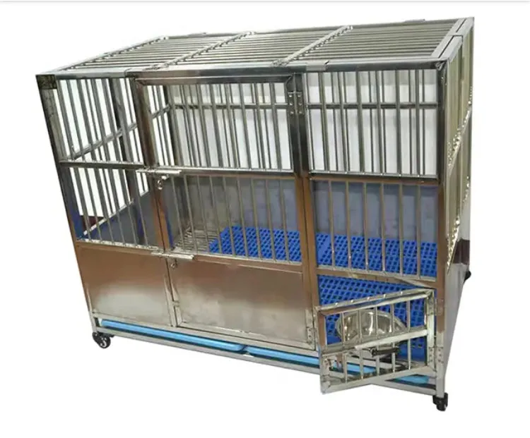 Dog crate w/Anti-Splash Guard surround