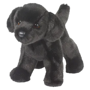 Douglas Bear Black Lab 10"