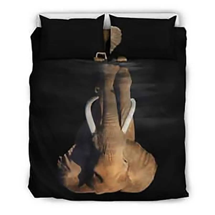 Elephant Dreaming Bedding Set| Elephant Bedding Twin/ Queen/ King Size