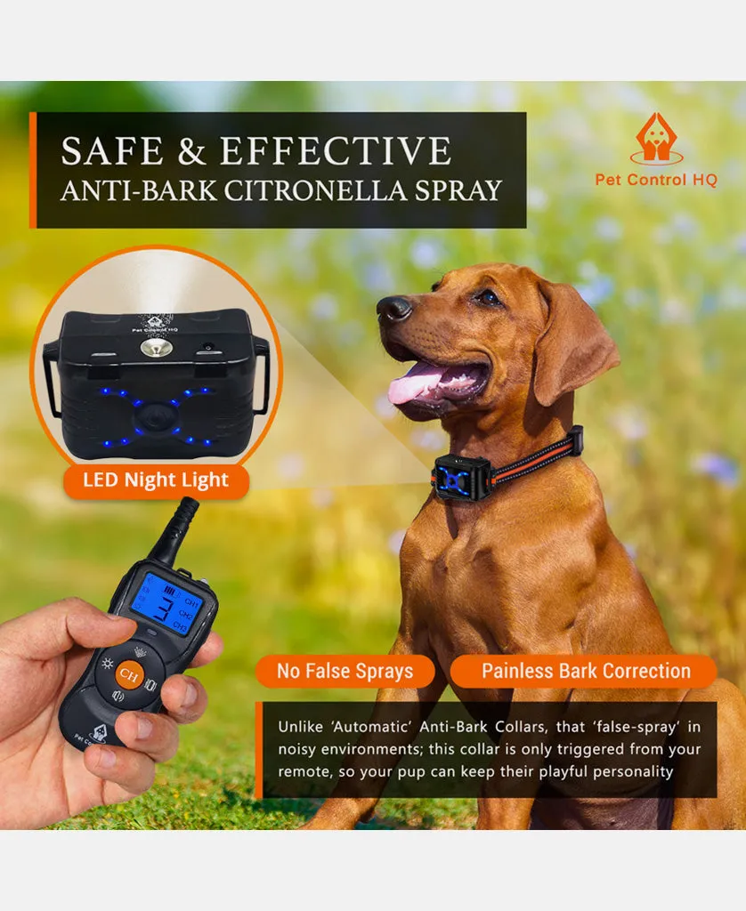 Extra Collar for Citronella Anti Bark Spray Remote Dog Trainer