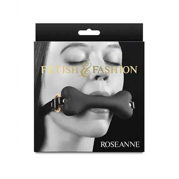 Fetish & Fashion Roseanne Ball Gag - Black