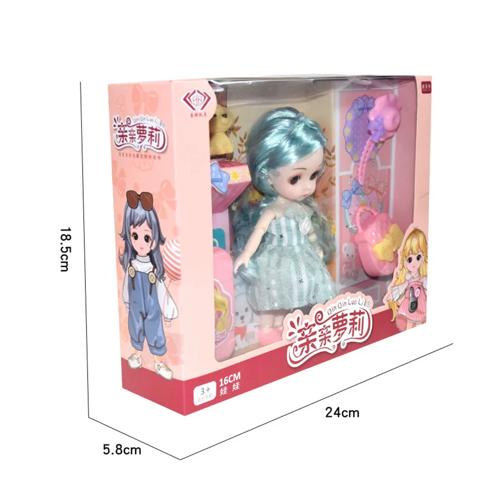 Girl Doll Toy Princess Gift Box Set, TO0042