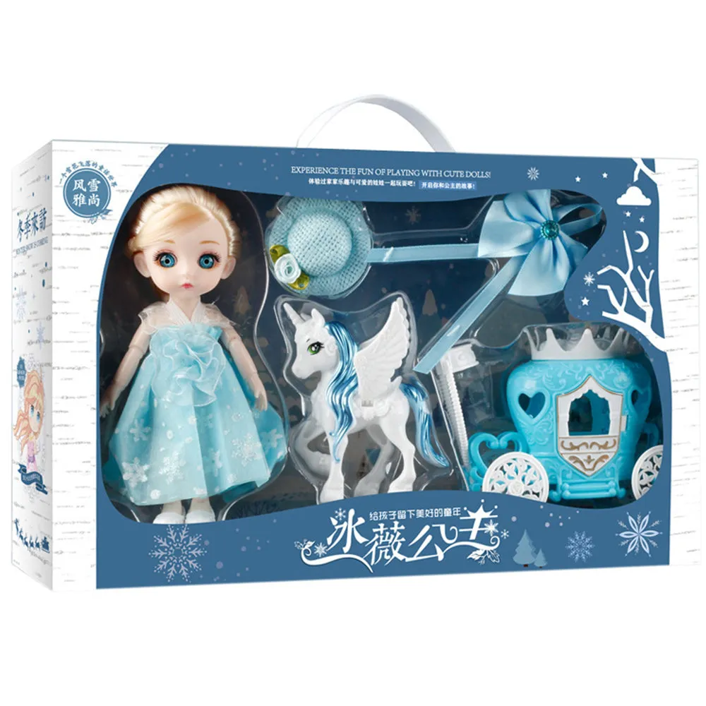 Girl Doll Toy Princess Gift Box Set, TO0042