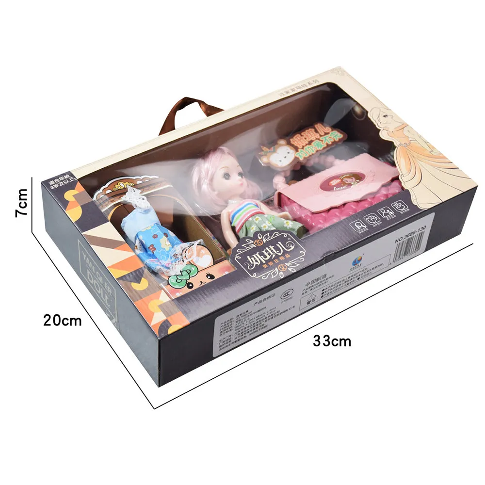 Girl Doll Toy Princess Gift Box Set, TO0042