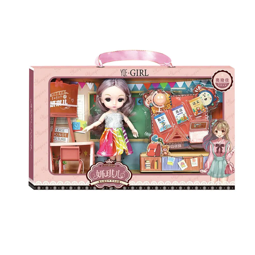 Girl Doll Toy Princess Gift Box Set, TO0042