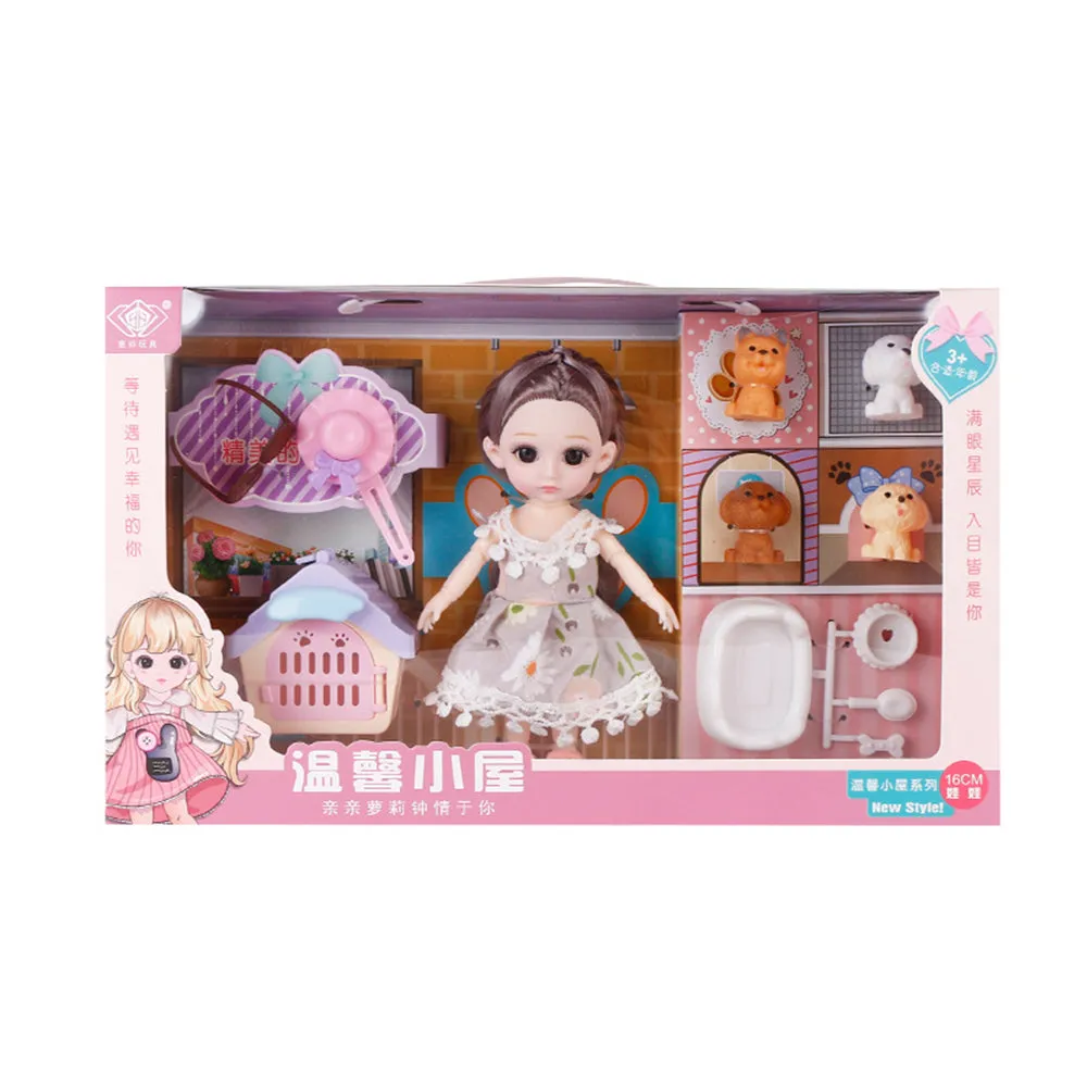 Girl Doll Toy Princess Gift Box Set, TO0042