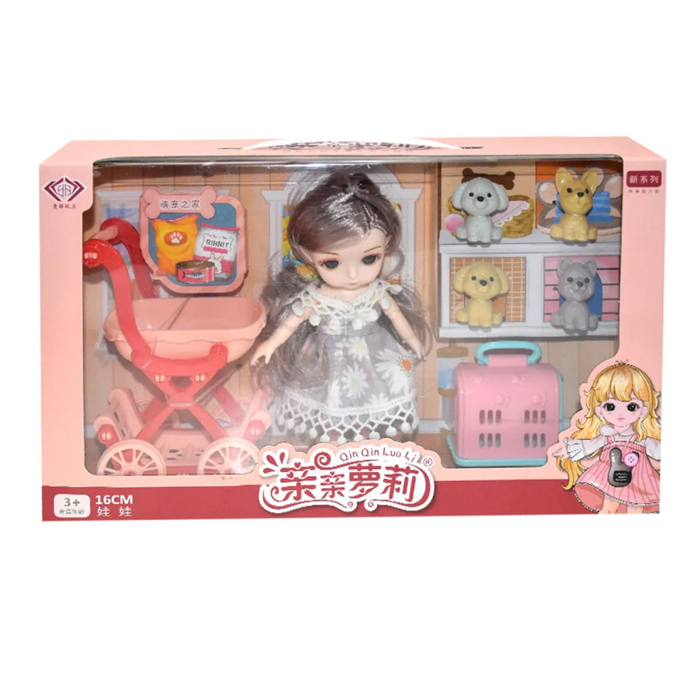 Girl Doll Toy Princess Gift Box Set, TO0042