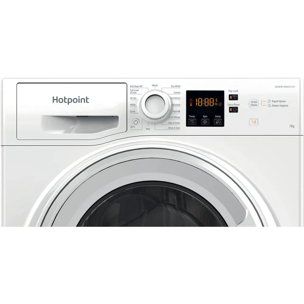 Hotpoint NSWF7469WUK 7kg 1400 Spin Washing Machine White