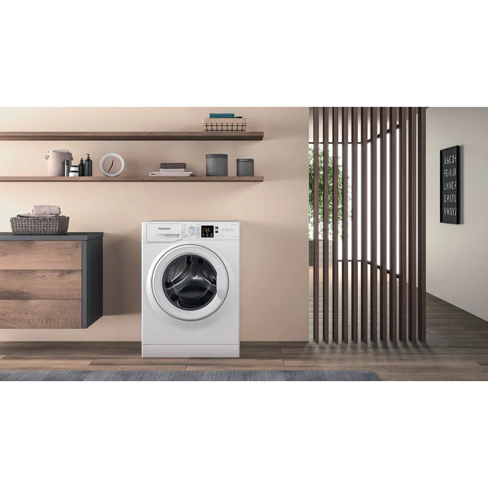 Hotpoint NSWF846WUK 8kg 1400 Spin Washing Machine White