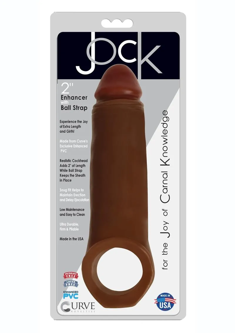 Jock Realistic Penis Enhancer with Ball Strap