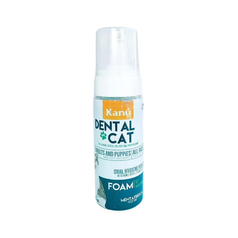 Kanu Pet Fresh Breath Oral Care Cat Dental Foam