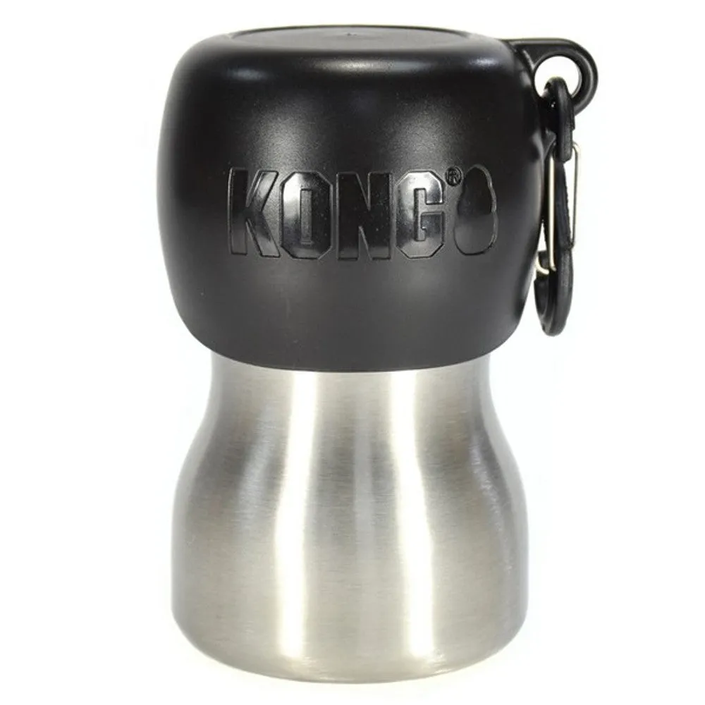 KONG H2O Stainless Steel Dog Water Bottle 280ml 4 Colours