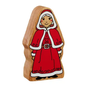 Lanka Kade Fairtrade Painted Wooden Mrs Claus