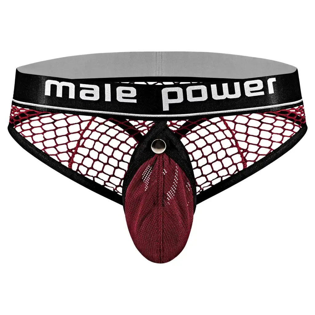 Male Power Cock Pit Net Cock Ring Thong