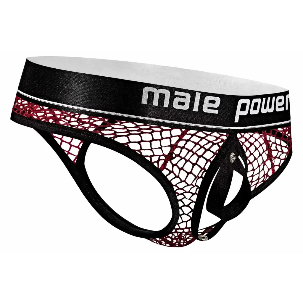 Male Power Cock Pit Net Cock Ring Thong