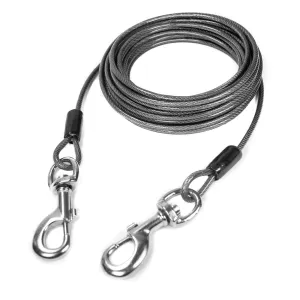 Mighty Paw 30' Reflective Tie Out Cable Leash