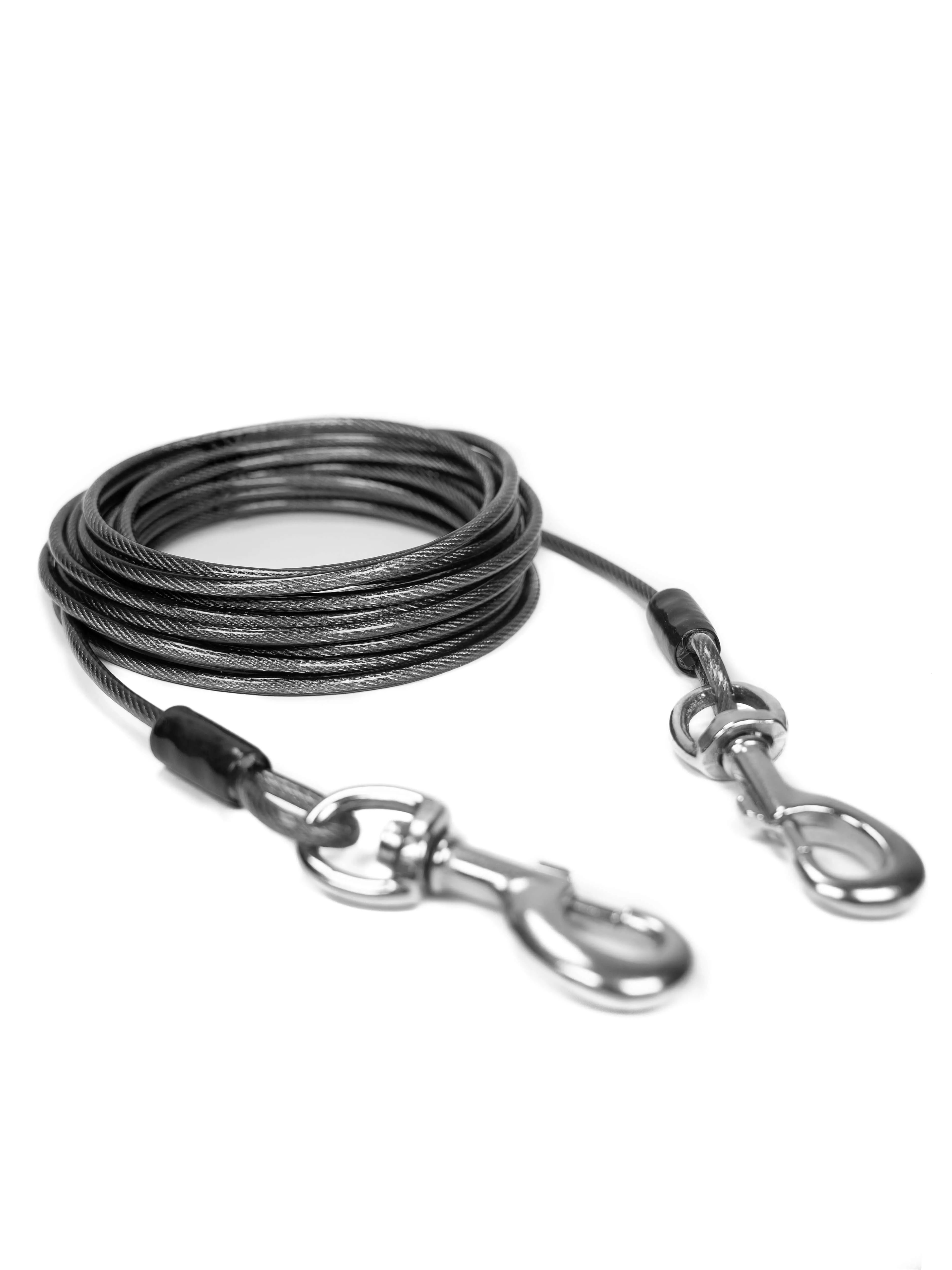 Mighty Paw 30' Reflective Tie Out Cable Leash