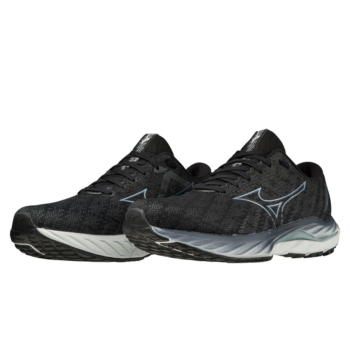 Mizuno Wave Inspire 19 Mens | Blk/gridge/illusionblue