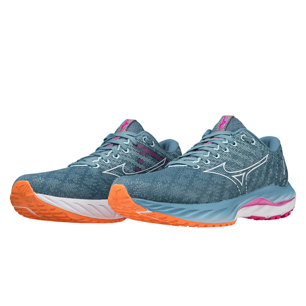 Mizuno Wave Inspire 19 Womens | Provincial Blue/white/87 C