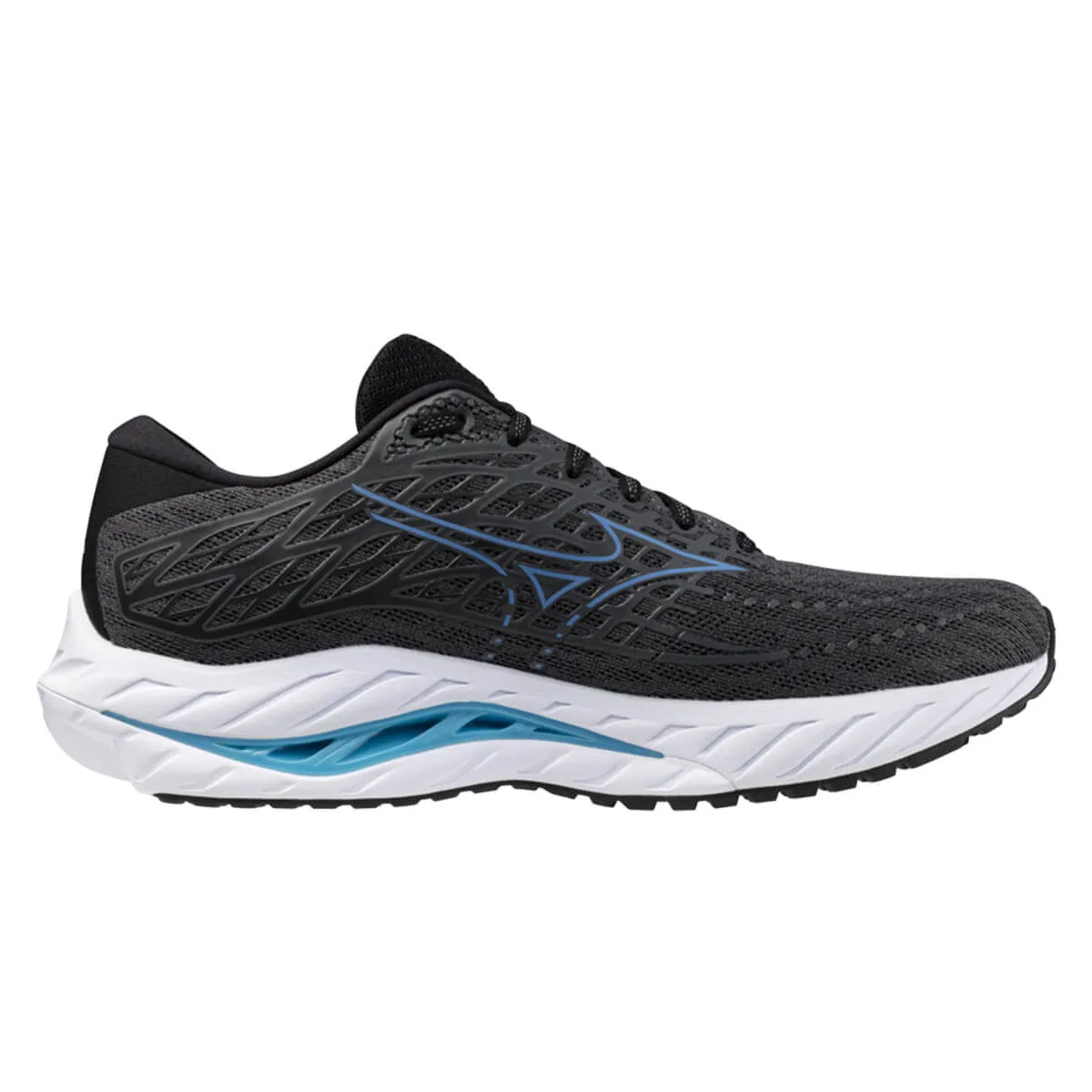 Mizuno Wave Inspire 20 Mens | Iron Gate/parisian Blue/black