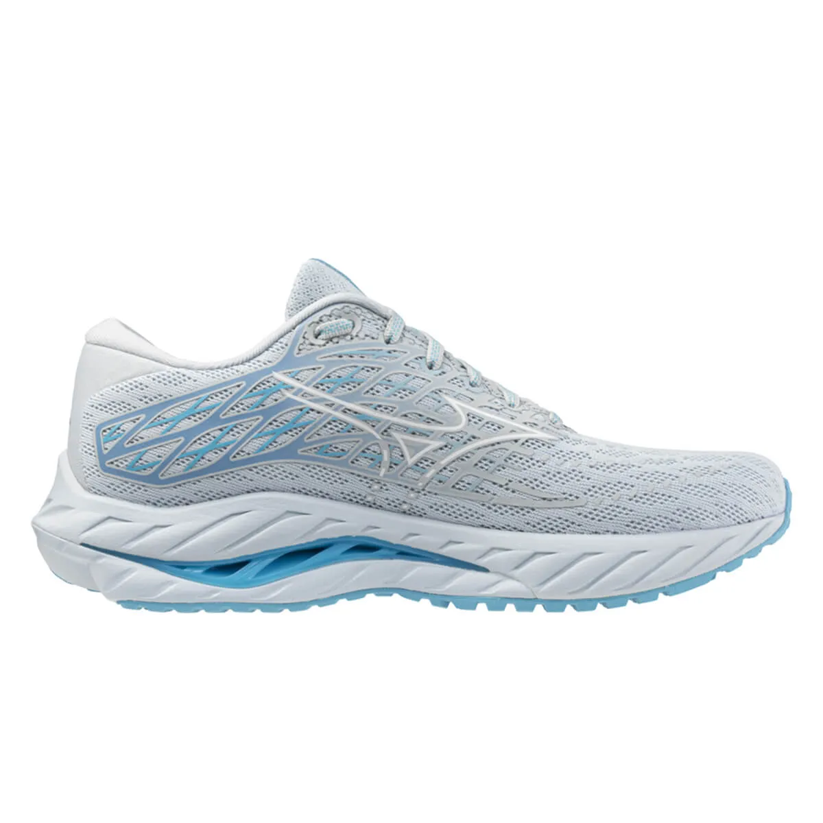 Mizuno Wave Inspire 20 Womens | Plein Air/river Blue