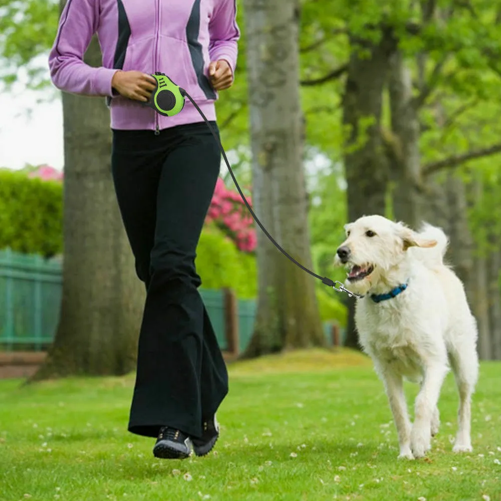 Premium Automatic Retractable Dog Leash with Size Options