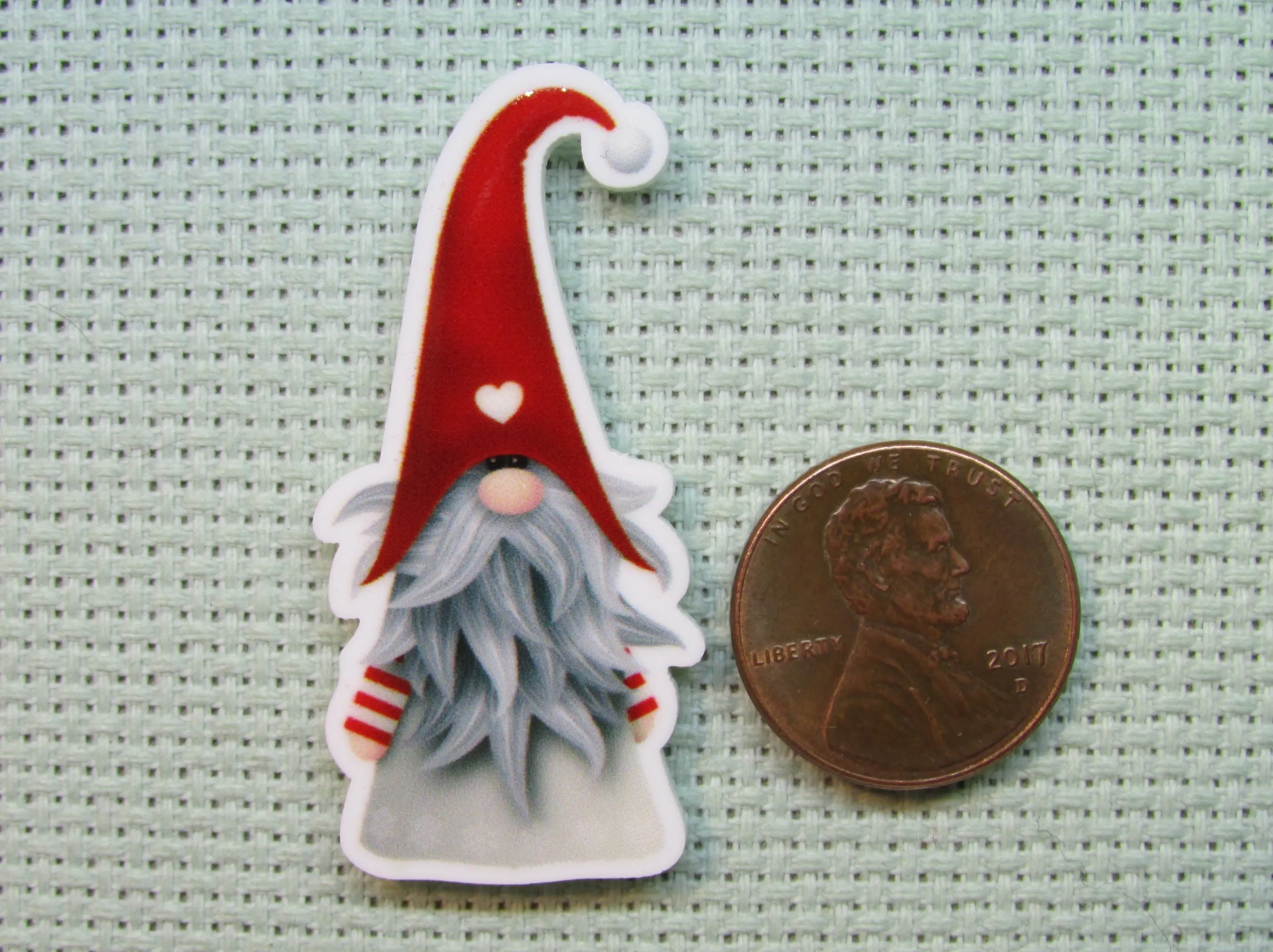 Red Hat Gnome Needle Minder, Cover Minder, Magnet