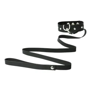 Sportsheets Leather Leash & Collar