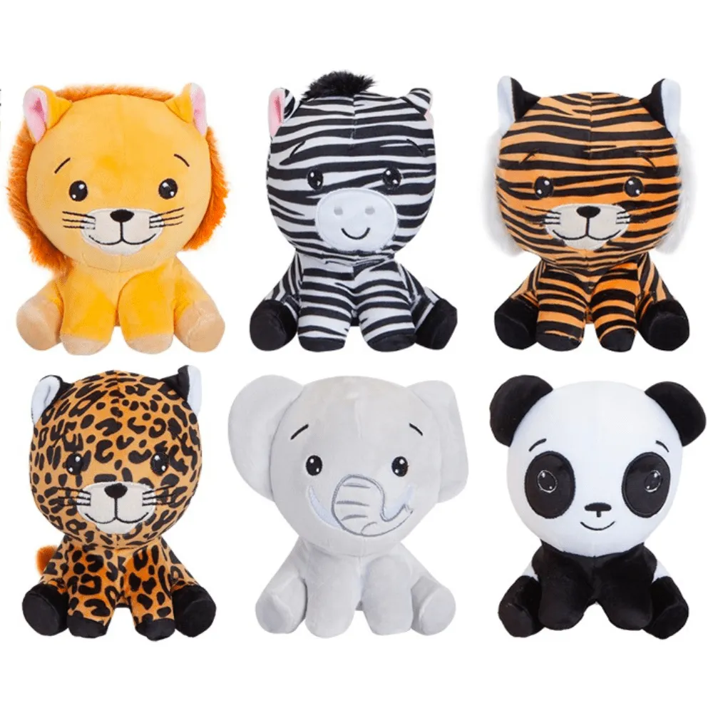 Squishimi Zoo Plush Animals - 5.5" - Assorted