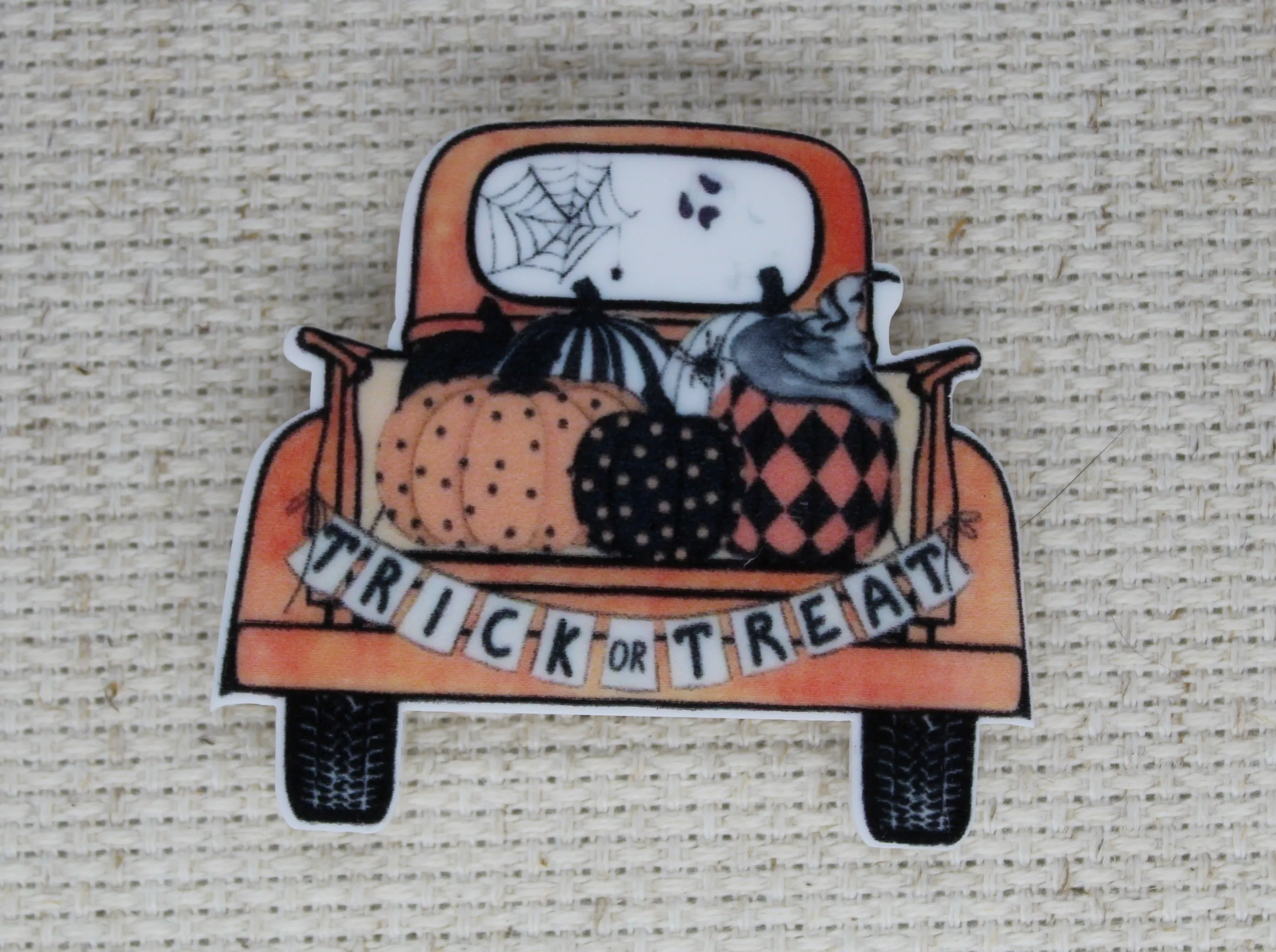 Trick or Treat Truck Needle Minder, Cover Minder, Magnet