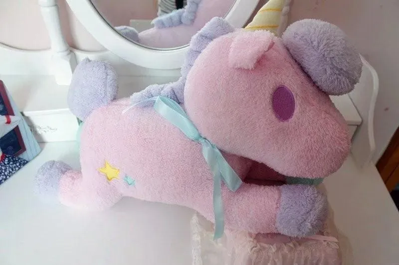 Unicorn Plush & Tissue Box