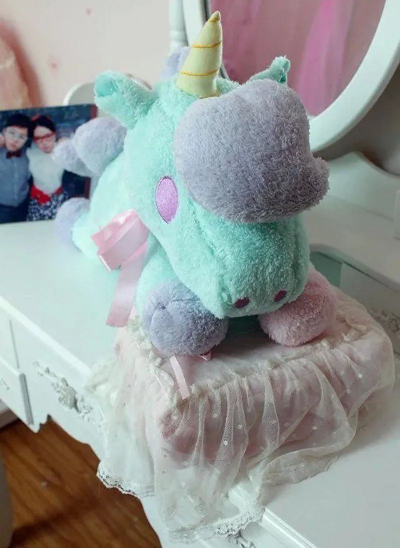 Unicorn Plush & Tissue Box