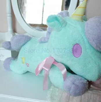 Unicorn Plush & Tissue Box