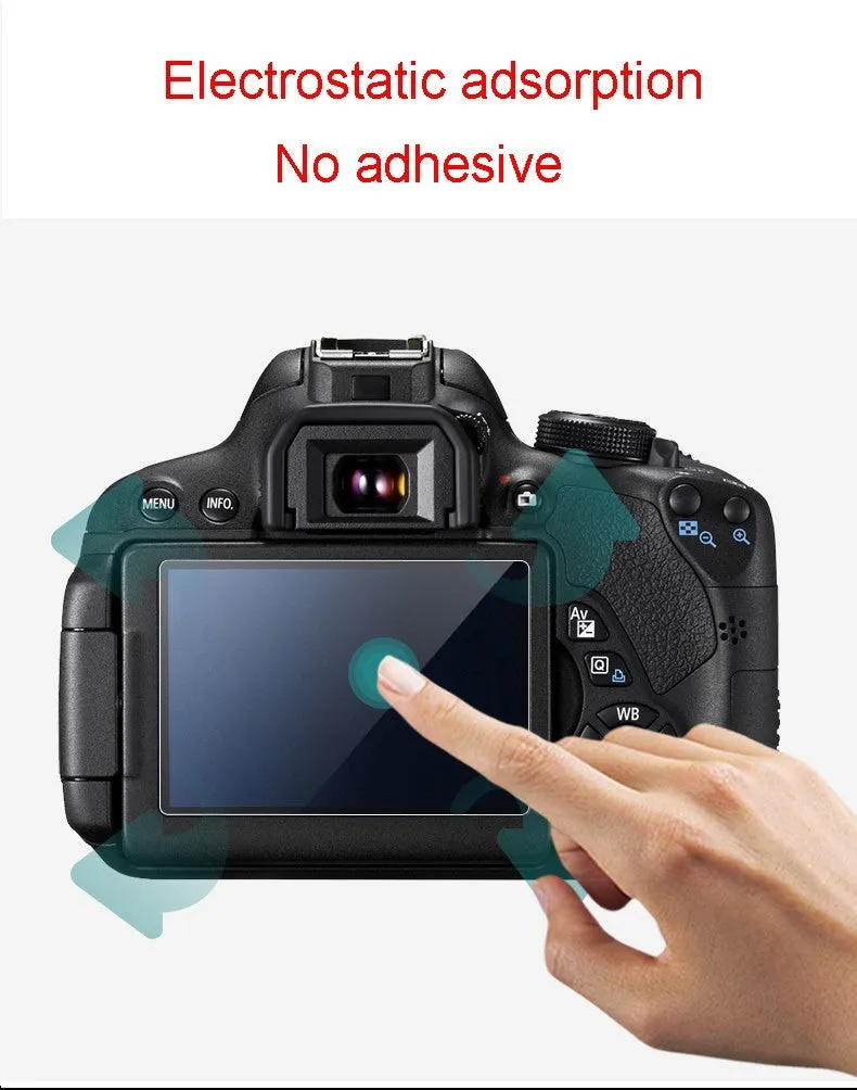 Zomei Explosion and Smudge Proof Screen Protector Compatible for Canon 700D