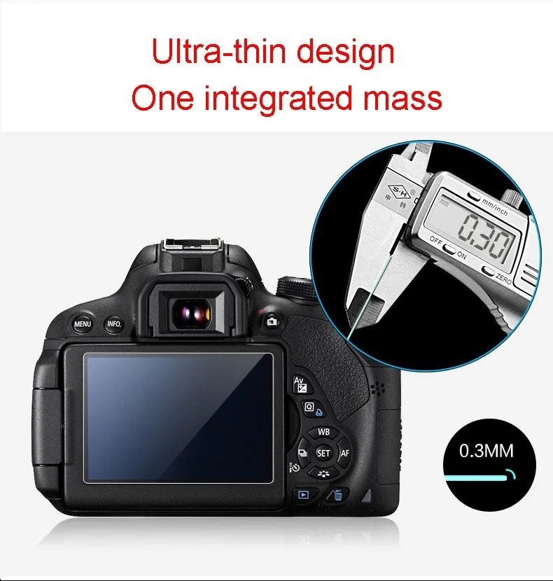 Zomei Explosion and Smudge Proof Screen Protector Compatible for Canon 700D